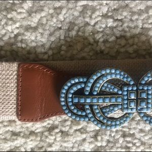 Turquoise Stretch Belt by Anthropologie